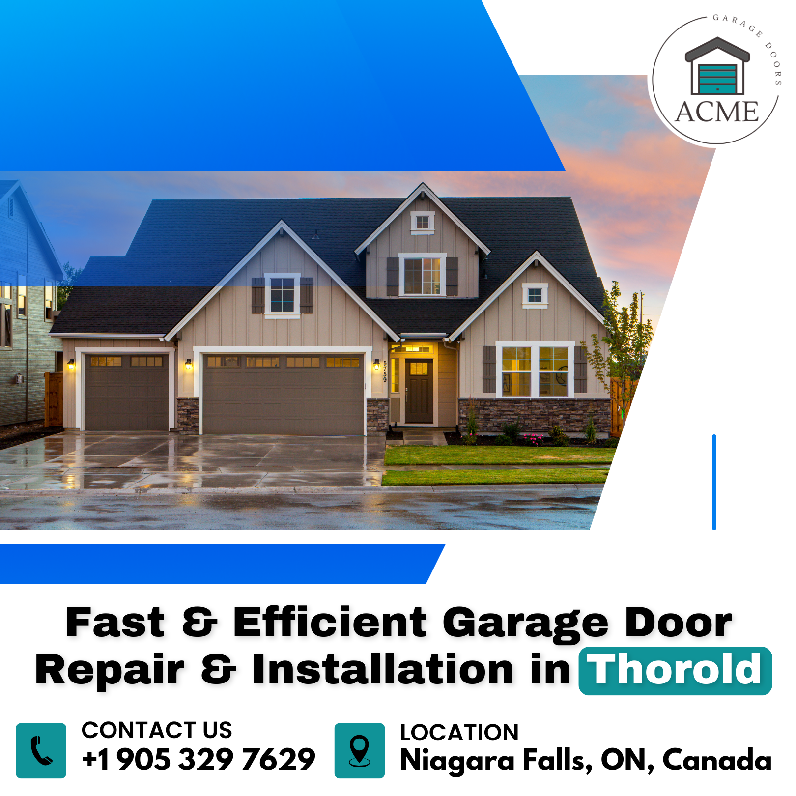 Garage Door Repair and Installation in Thorold