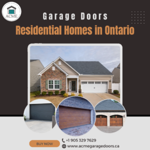 Garage Door Opener Ontario