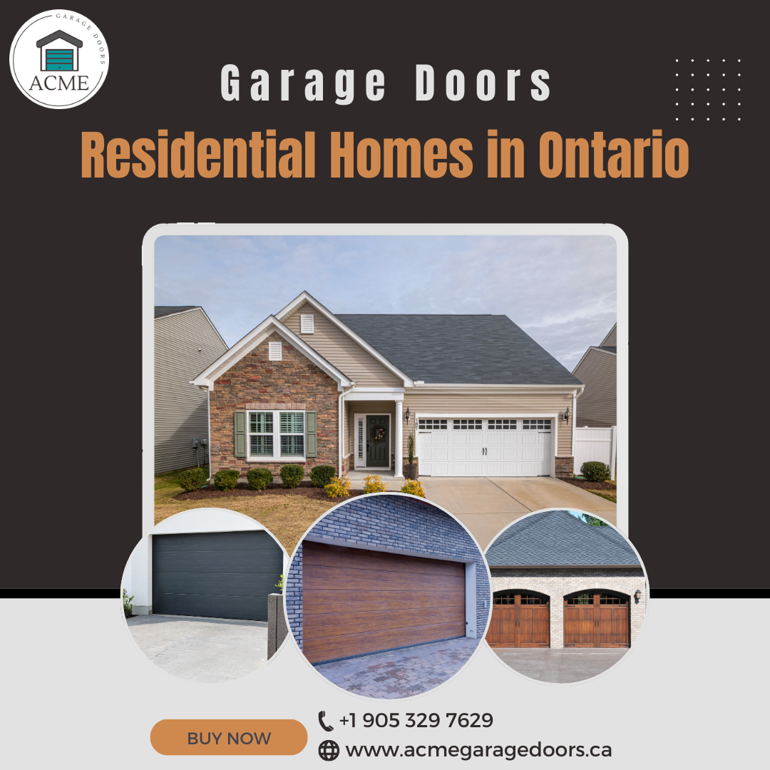 Garage Doors for Residential Homes, best Garage Door in Grimsby, Residential Garage Door Upgrade Services, Garage Doors in Welland